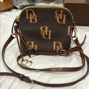Dooney & Bourke Brown Crossbody Bag